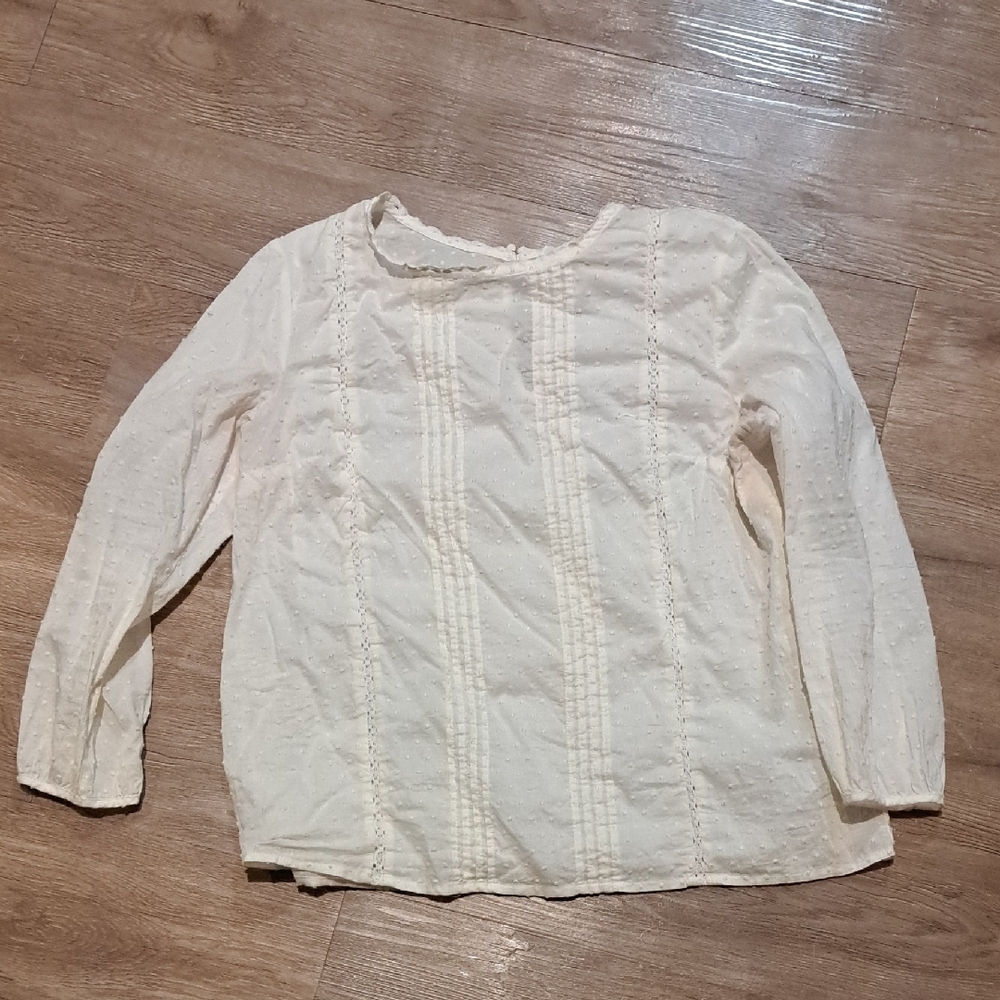 Old Navy Cream Blouse